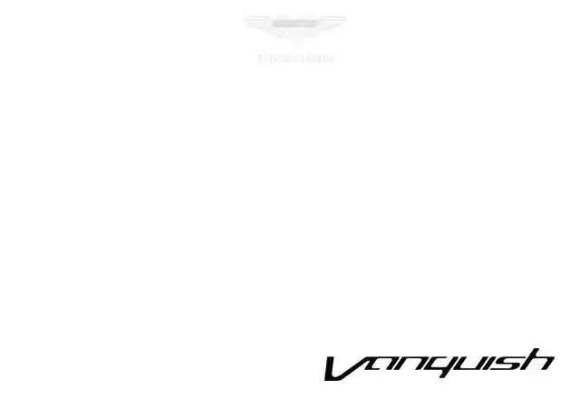 阿斯顿马丁Vanquish保养手册｜Aston Martin Vanquish Maintenance Manual-CarOBook车主随身手册